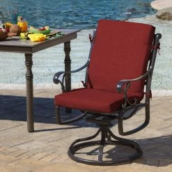 Coupon 🥰 Arden Selections Outdoor Dining Chair Cushion Bue Garden Floral 🥰 -Arden Selections Shop Arden Selections Outdoor 44 x 20 in. High Back Dining Chair Cushion 82