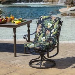 Coupon โญ Arden Selections Escape Outdoor Dining Chair Cushion Alana Tile ๐ 18 Coupon โญ Arden Selections Escape Outdoor Dining Chair Cushion Alana Tile ๐ -Arden Selections Shop Arden Selections Outdoor 44 x 20 in. High Back Dining Chair Cushion 98