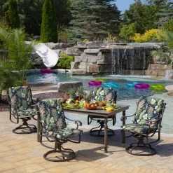 Coupon โญ Arden Selections Escape Outdoor Dining Chair Cushion Alana Tile ๐ 19 Coupon โญ Arden Selections Escape Outdoor Dining Chair Cushion Alana Tile ๐ -Arden Selections Shop Arden Selections Outdoor 44 x 20 in. High Back Dining Chair Cushion 99