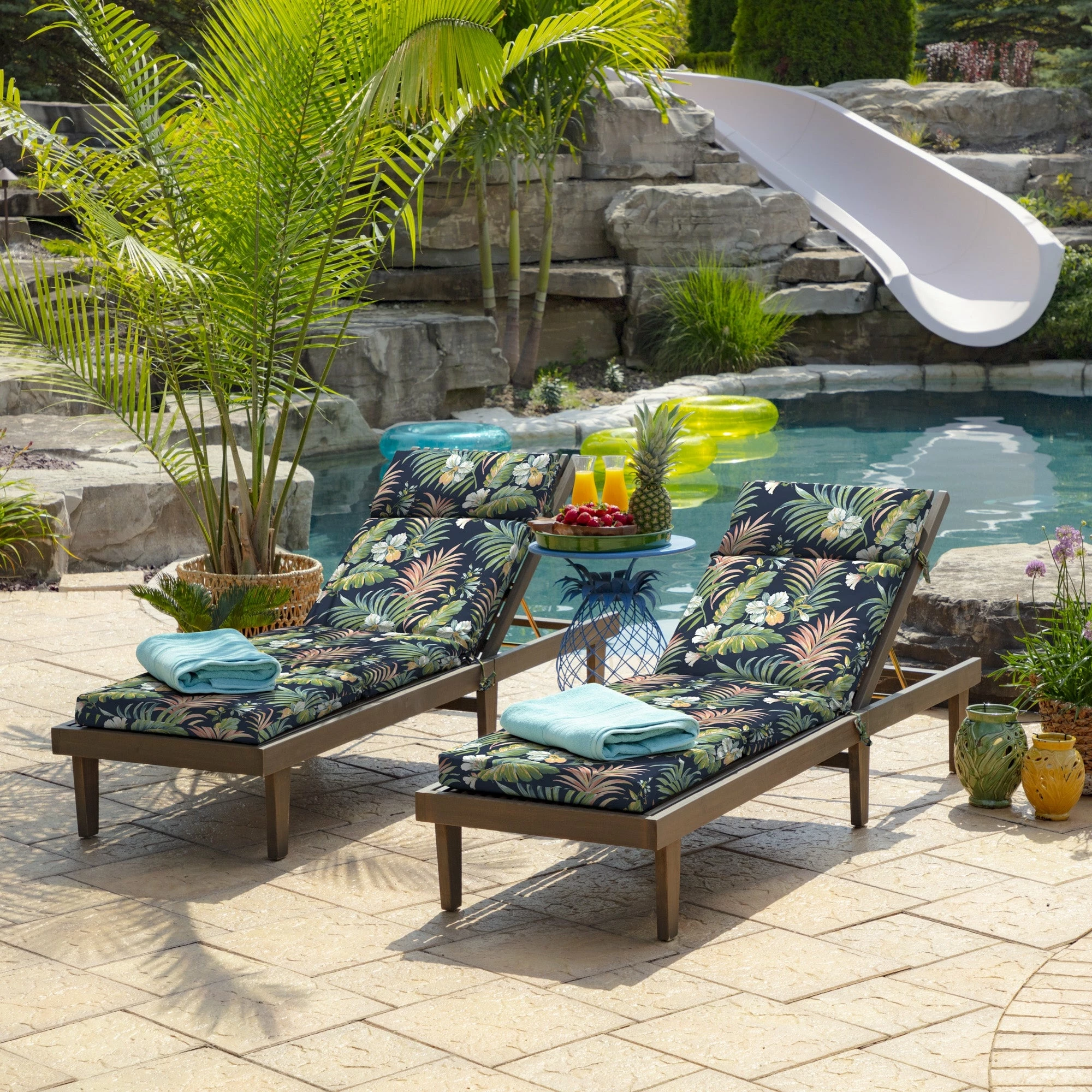 Coupon ⌛ Arden Selections Escape Outdoor Chaise Lounge Cushion Simone Tropical 😍 13 Coupon ⌛ Arden Selections Escape Outdoor Chaise Lounge Cushion Simone Tropical 😍 - Image 13