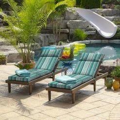 Cheap ๐ Arden Selections Outdoor Chaise Lounge Cushion - 72"L X 21"W - 72"L X 21"W Teal Cobalt Stripe ๐ 26 Cheap ๐ Arden Selections Outdoor Chaise Lounge Cushion - 72"L X 21"W - 72"L X 21"W Teal Cobalt Stripe ๐ -Arden Selections Shop Arden Selections Outdoor Chaise Lounge Cushion 72 x 21 7
