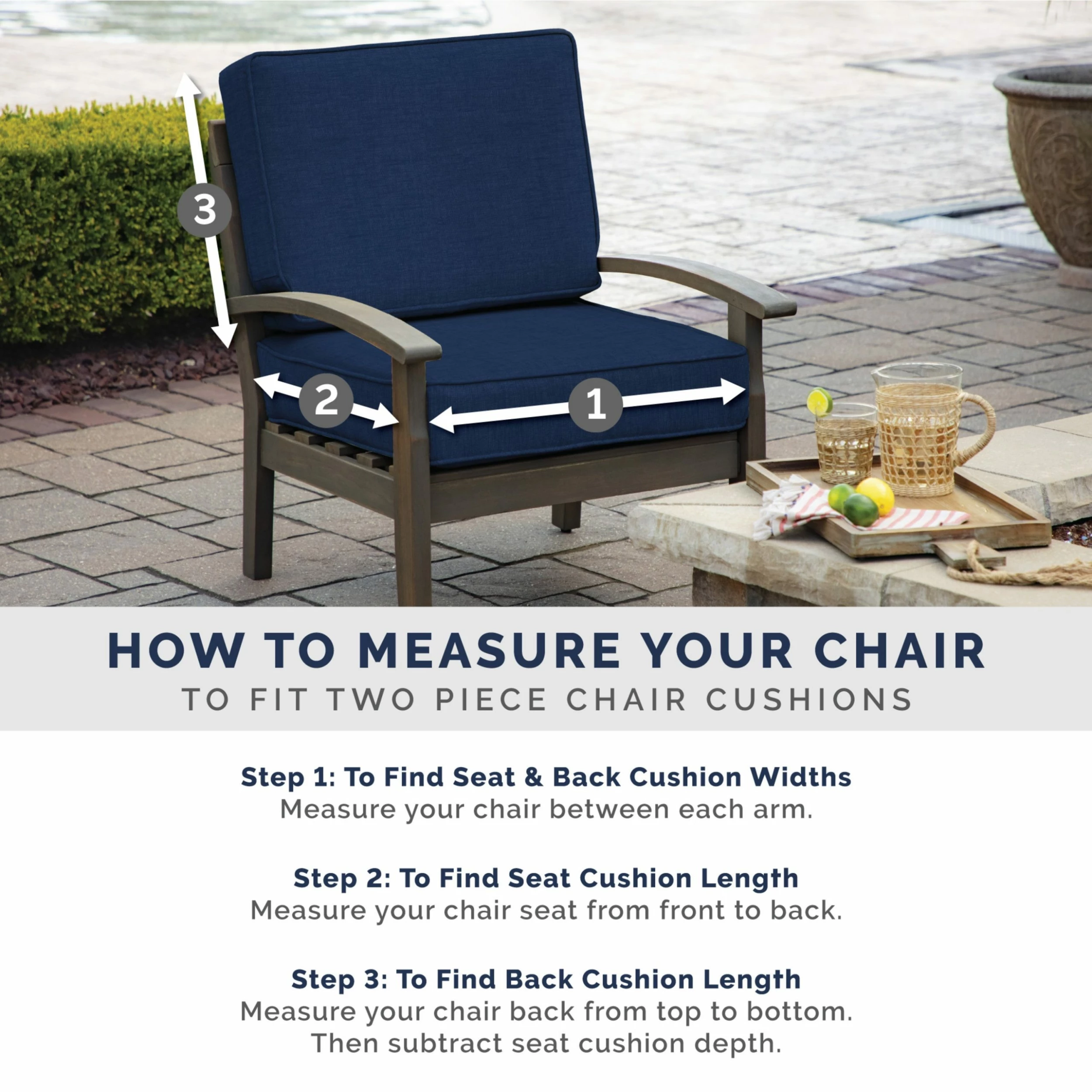 Cheap ๐ Arden Selections Outdoor Chaise Lounge Cushion - 72"L X 21"W - 72"L X 21"W Teal Cobalt Stripe ๐ 10 Cheap ๐ Arden Selections Outdoor Chaise Lounge Cushion - 72"L X 21"W - 72"L X 21"W Teal Cobalt Stripe ๐ - Image 10
