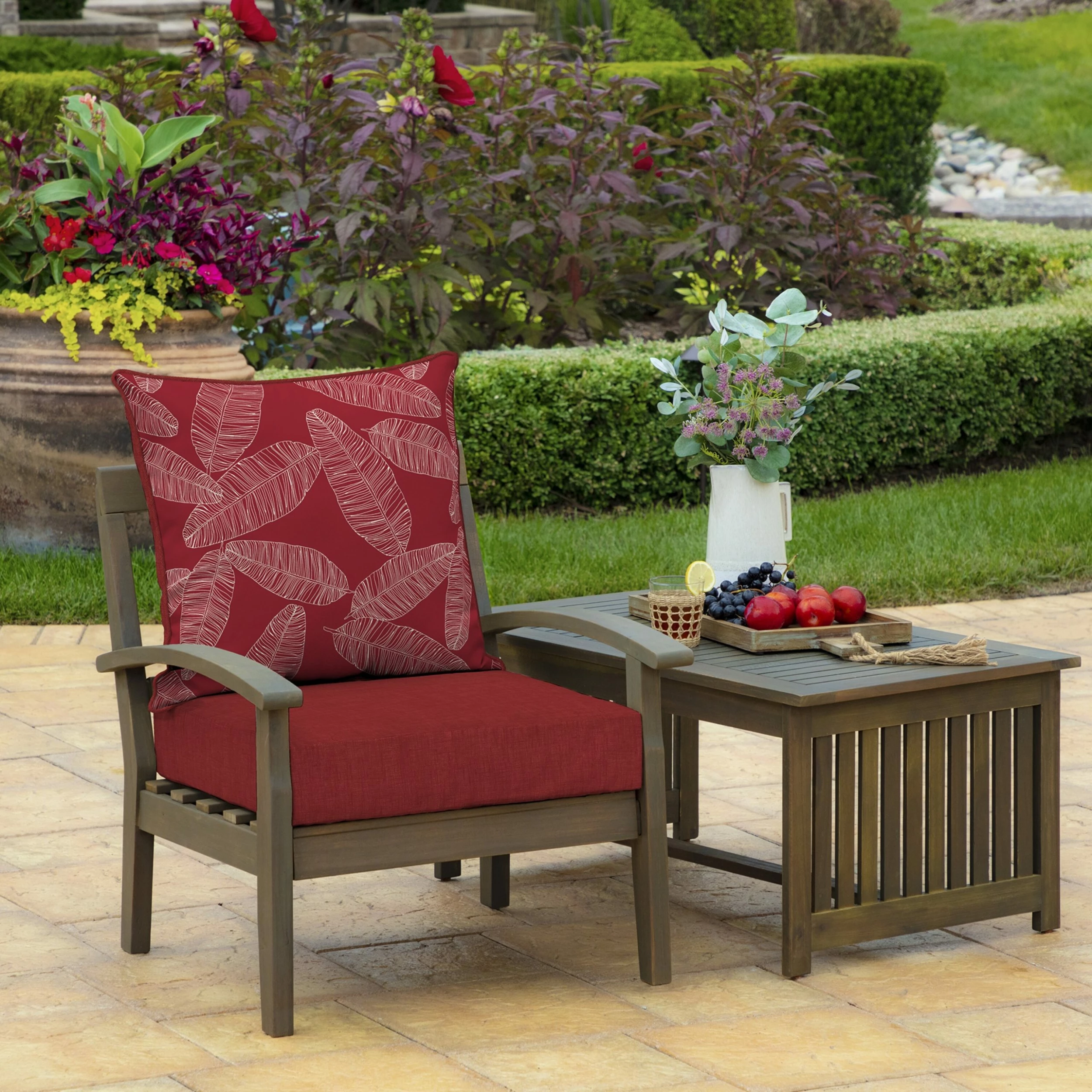 Best deal ๐ Arden Selections Outdoor Deep Seating Cushion Set 24 X 24 - 46.5"L X 24"W ๐ 5 Best deal ๐ Arden Selections Outdoor Deep Seating Cushion Set 24 X 24 - 46.5"L X 24"W ๐ - Image 5