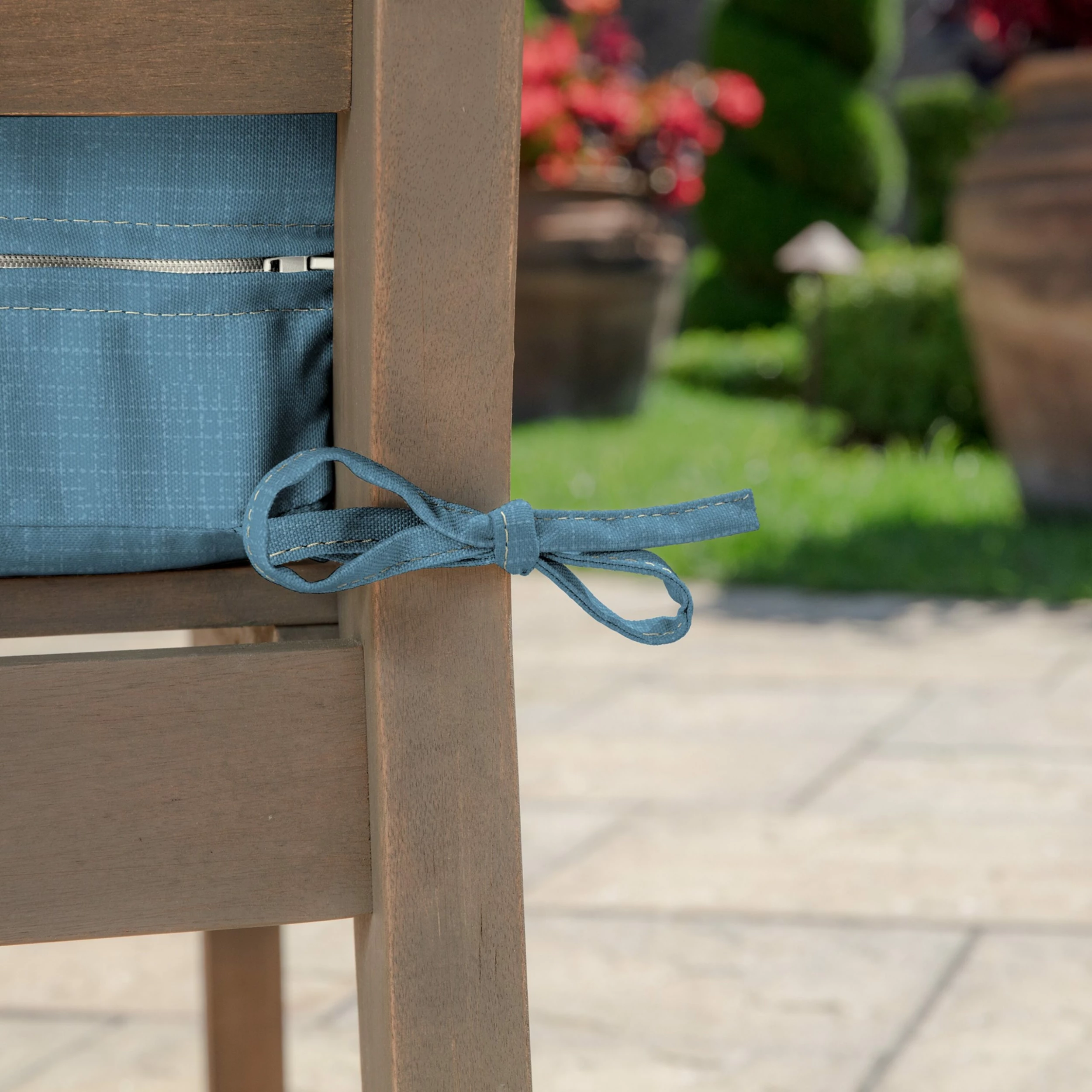 Top 10 ๐งจ Arden Selections Outdoor Deep Seating Cushion Set 24 X 24 - 46.5"L X 24"W French Blue Linen Stripe ๐คฉ 3 Top 10 ๐งจ Arden Selections Outdoor Deep Seating Cushion Set 24 X 24 - 46.5"L X 24"W French Blue Linen Stripe ๐คฉ - Image 3