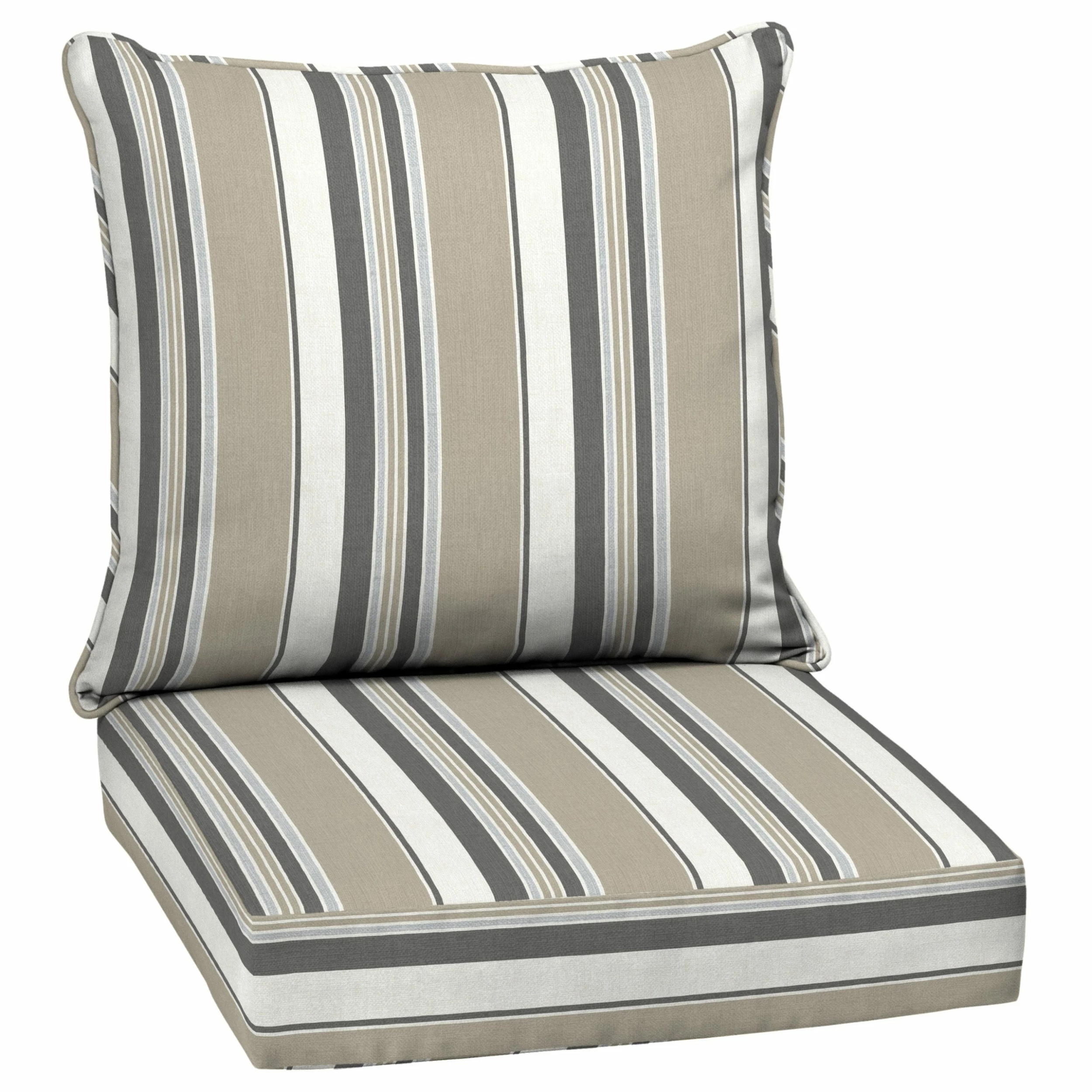 Top 10 ๐งจ Arden Selections Outdoor Deep Seating Cushion Set 24 X 24 - 46.5"L X 24"W French Blue Linen Stripe ๐คฉ 4 Top 10 ๐งจ Arden Selections Outdoor Deep Seating Cushion Set 24 X 24 - 46.5"L X 24"W French Blue Linen Stripe ๐คฉ - Image 4