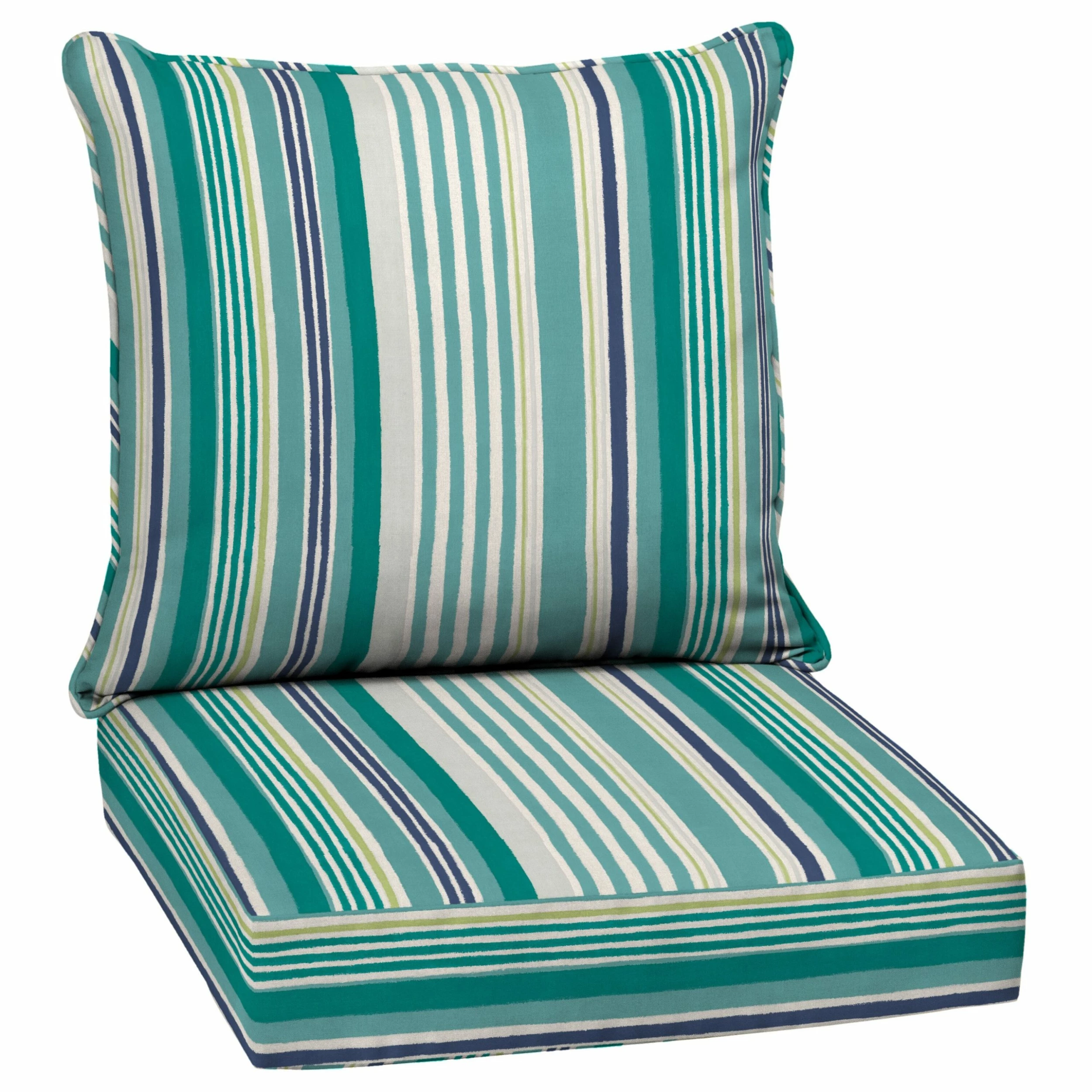 Top 10 ๐งจ Arden Selections Outdoor Deep Seating Cushion Set 24 X 24 - 46.5"L X 24"W French Blue Linen Stripe ๐คฉ 13 Top 10 ๐งจ Arden Selections Outdoor Deep Seating Cushion Set 24 X 24 - 46.5"L X 24"W French Blue Linen Stripe ๐คฉ - Image 13