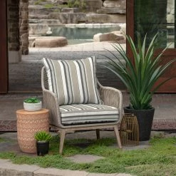 Top 10 ๐งจ Arden Selections Outdoor Deep Seating Cushion Set 24 X 24 - 46.5"L X 24"W French Blue Linen Stripe ๐คฉ 20 Top 10 ๐งจ Arden Selections Outdoor Deep Seating Cushion Set 24 X 24 - 46.5"L X 24"W French Blue Linen Stripe ๐คฉ -Arden Selections Shop Arden Selections Outdoor Deep Seating Cushion Set 24 x 24 46.522L x 2422W 5