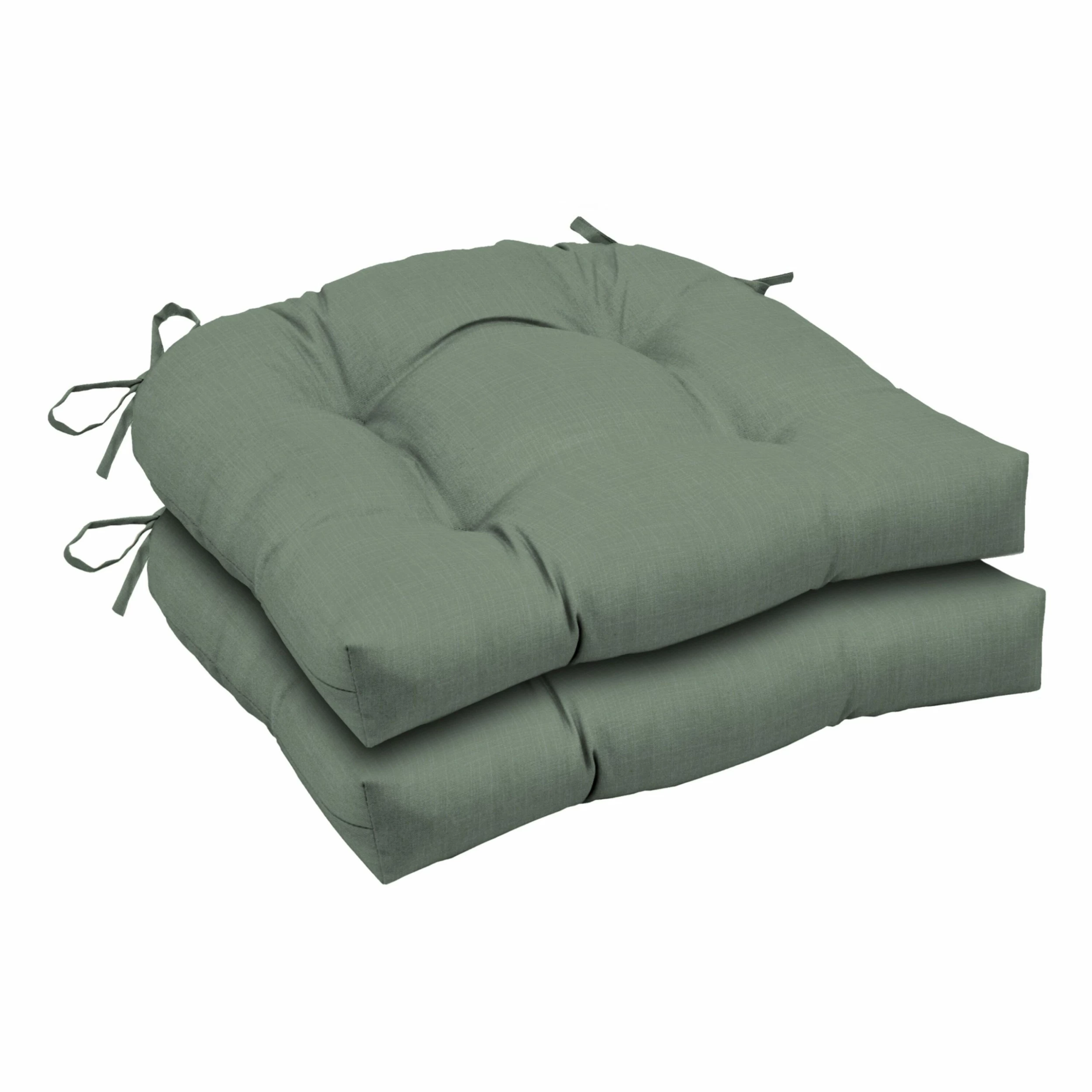 Brand new 👏 Arden Selections Outdoor Wicker Chair Cushion (2 Pack) - 18"L X 20"W - 18"L X 20"W French Blue Texture 👏 15 Brand new 👏 Arden Selections Outdoor Wicker Chair Cushion (2 Pack) - 18"L X 20"W - 18"L X 20"W French Blue Texture 👏 - Image 15