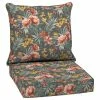 Discount ❤️ Arden Selections Phoebe Floral Outdoor 24 In. Conversation Set Cushion - 24 (L) X 24 (W) X 5.75 (H) 😀