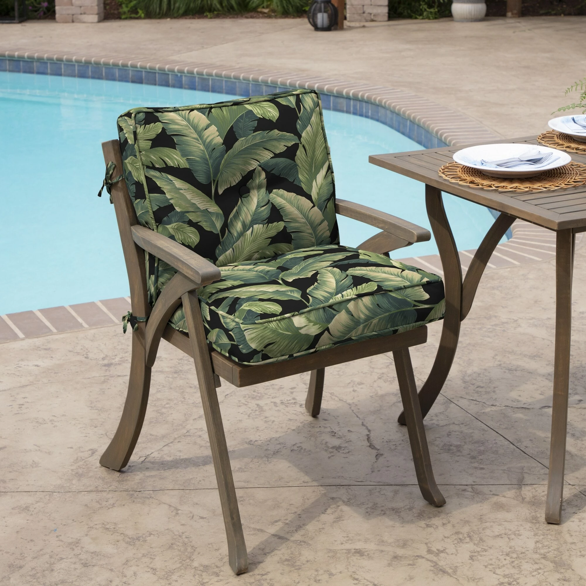 Flash Sale ⌛ Arden Selections Plush PolyFill 20 X 21 In. Indulge Outdoor Dining Chair Cushion Onyx Black Cebu 😉 13 Flash Sale ⌛ Arden Selections Plush PolyFill 20 X 21 In. Indulge Outdoor Dining Chair Cushion Onyx Black Cebu 😉 - Image 13