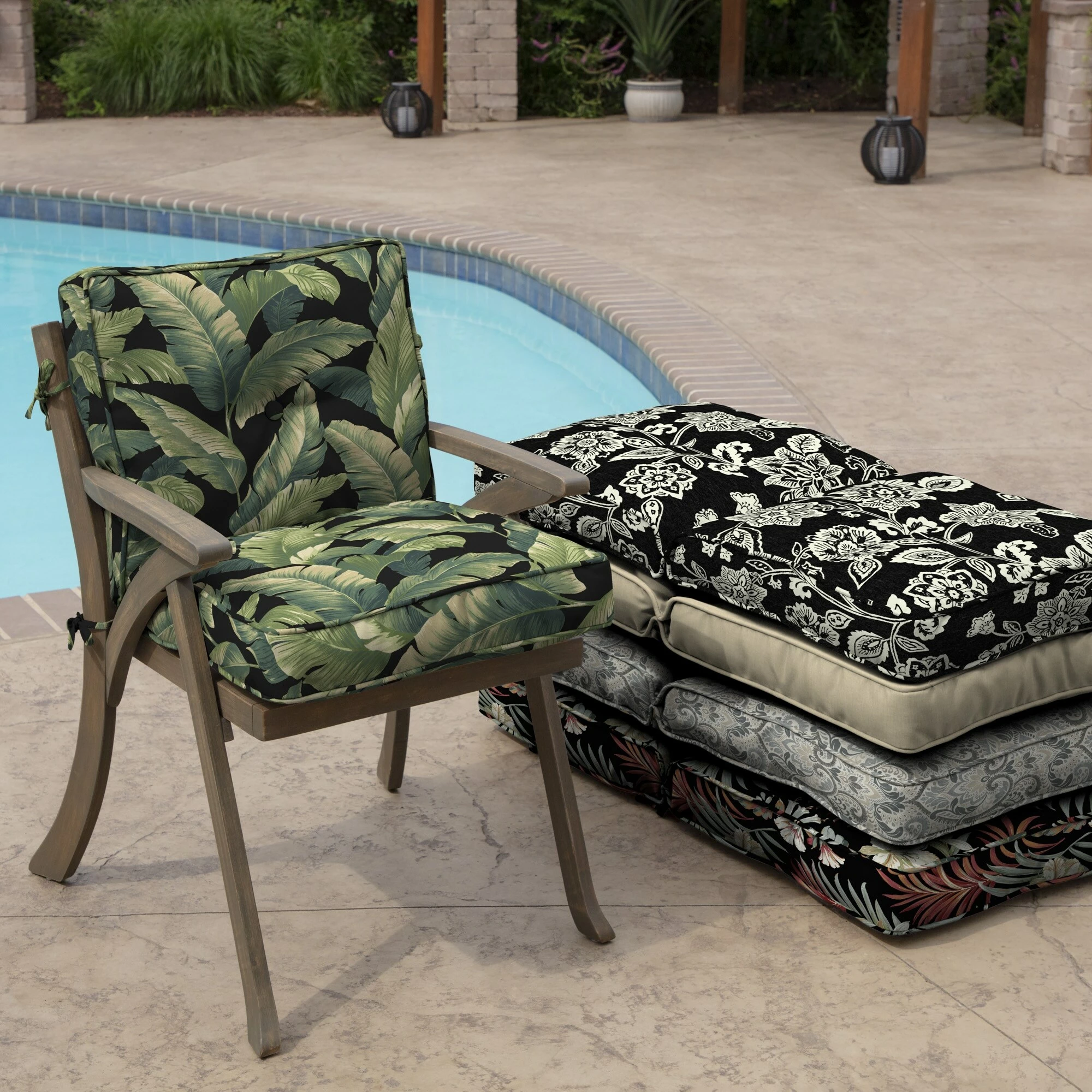 Flash Sale ⌛ Arden Selections Plush PolyFill 20 X 21 In. Indulge Outdoor Dining Chair Cushion Onyx Black Cebu 😉 15 Flash Sale ⌛ Arden Selections Plush PolyFill 20 X 21 In. Indulge Outdoor Dining Chair Cushion Onyx Black Cebu 😉 - Image 15