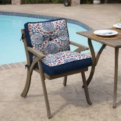 Brand new ๐ Arden Selections Plush PolyFill 20 X 21 In. Outdoor Dining Chair Cushion Sapphire Blue Leala Blue โ๏ธ 28 Brand new ๐ Arden Selections Plush PolyFill 20 X 21 In. Outdoor Dining Chair Cushion Sapphire Blue Leala Blue โ๏ธ -Arden Selections Shop Arden Selections Plush BlowFill 20 x 21 in. Outdoor Dining Chair Cushion 13