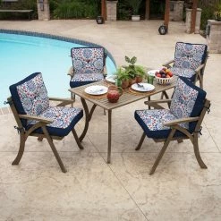 Brand new ๐ Arden Selections Plush PolyFill 20 X 21 In. Outdoor Dining Chair Cushion Sapphire Blue Leala Blue โ๏ธ 29 Brand new ๐ Arden Selections Plush PolyFill 20 X 21 In. Outdoor Dining Chair Cushion Sapphire Blue Leala Blue โ๏ธ -Arden Selections Shop Arden Selections Plush BlowFill 20 x 21 in. Outdoor Dining Chair Cushion 14