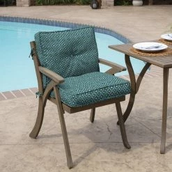 Brand new ๐ Arden Selections Plush PolyFill 20 X 21 In. Outdoor Dining Chair Cushion Sapphire Blue Leala Blue โ๏ธ 20 Brand new ๐ Arden Selections Plush PolyFill 20 X 21 In. Outdoor Dining Chair Cushion Sapphire Blue Leala Blue โ๏ธ -Arden Selections Shop Arden Selections Plush BlowFill 20 x 21 in. Outdoor Dining Chair Cushion 5