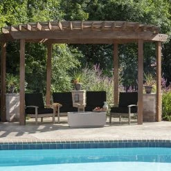 Coupon 🥰 Arden Selections PolyFill Outdoor Deep Seating Cushion Set 24 X 24 - 43"L X 24"W Red Leaf Palm 🧨 -Arden Selections Shop Arden Selections PolyFill Outdoor Deep Seating Cushion Set 24 x 24 3