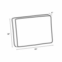 New ๐งจ Arden Selections ProFoam 18 X 24 In Outdoor Deep Seat Back Cover Light Grey โ 17 New ๐งจ Arden Selections ProFoam 18 X 24 In Outdoor Deep Seat Back Cover Light Grey โ -Arden Selections Shop Arden Selections ProFoam 18 x 24 in Outdoor Deep Seat Back Cover 2