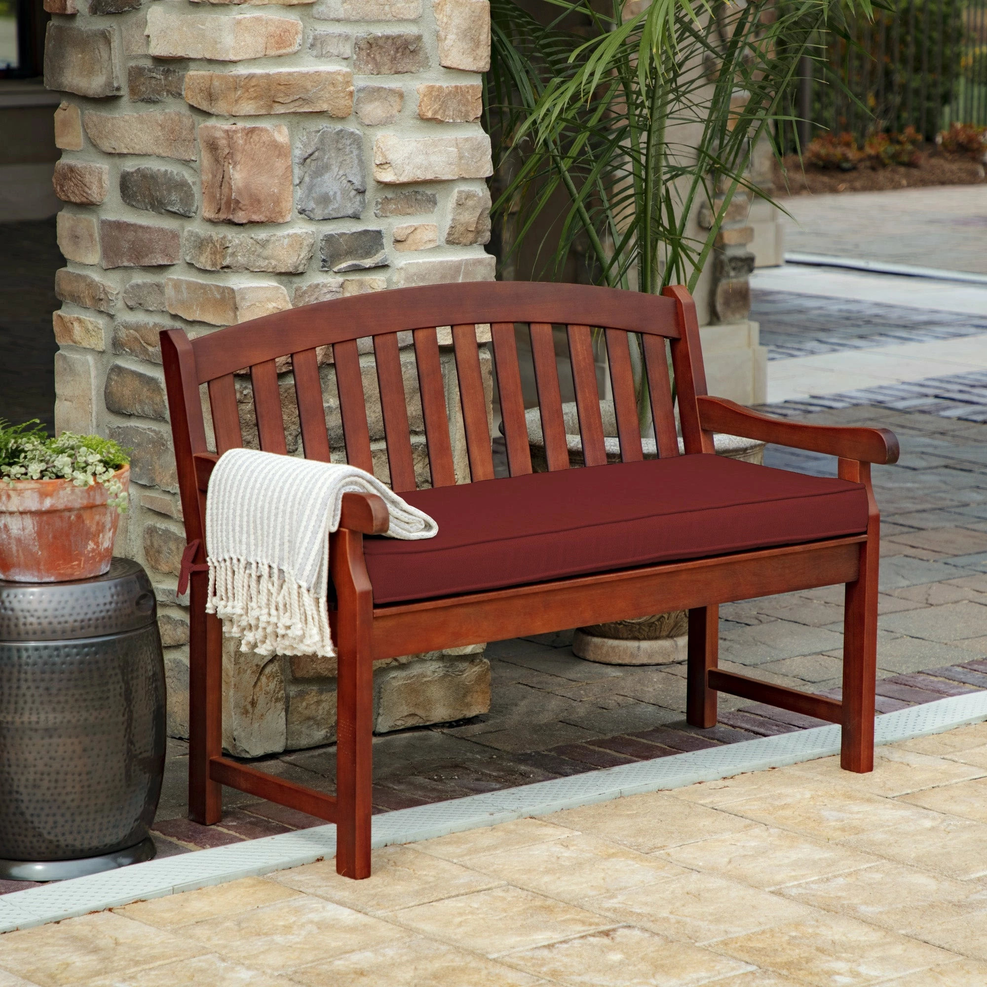 Top 10 👏 Arden Selections ProFoam 18 X 46 In Outdoor Bench Cushion Cover Lapis Blue 👏 14 Top 10 👏 Arden Selections ProFoam 18 X 46 In Outdoor Bench Cushion Cover Lapis Blue 👏 - Image 14