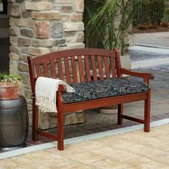 New 😉 Arden Selections ProFoam 18 X 46 In Outdoor Bench Cushion Cover Stone Grey Leala 👍 -Arden Selections Shop Arden Selections ProFoam 18 x 46 in Outdoor Bench Cushion Cover 22