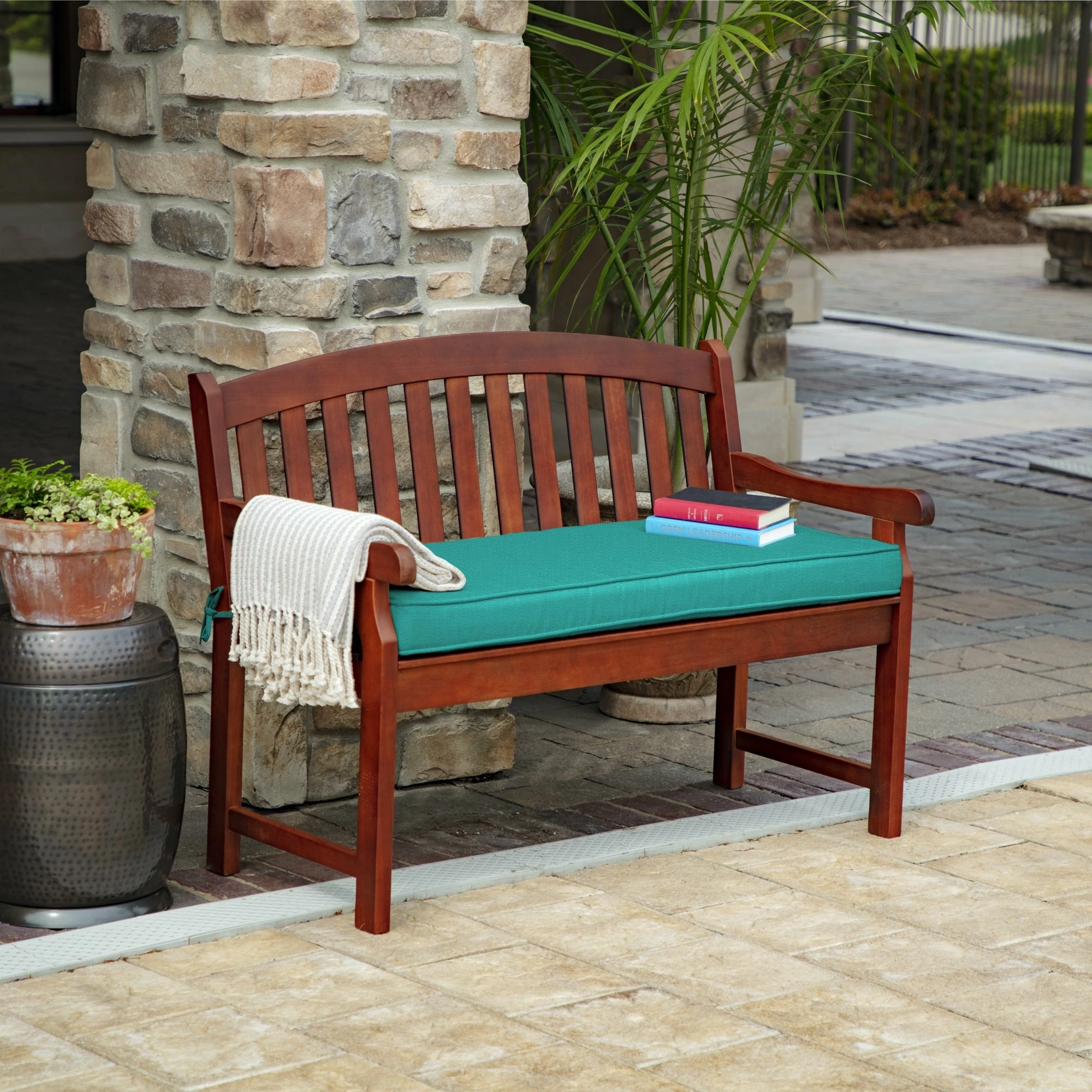 Top 10 👏 Arden Selections ProFoam 18 X 46 In Outdoor Bench Cushion Cover Lapis Blue 👏 10 Top 10 👏 Arden Selections ProFoam 18 X 46 In Outdoor Bench Cushion Cover Lapis Blue 👏 - Image 10