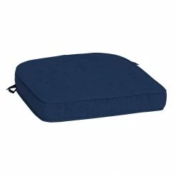 Hot Sale 🛒 Arden Selections ProFoam 19 X 20 In Outdoor Rounded Back Seat Cushion Sapphire Blue Leala 😍