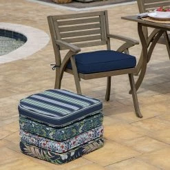 Hot Sale 🛒 Arden Selections ProFoam 19 X 20 In Outdoor Rounded Back Seat Cushion Sapphire Blue Leala 😍 19 Hot Sale 🛒 Arden Selections ProFoam 19 X 20 In Outdoor Rounded Back Seat Cushion Sapphire Blue Leala 😍 -Arden Selections Shop Arden Selections ProFoam 19 x 20 in Outdoor Rounded Back Seat Cushion 4