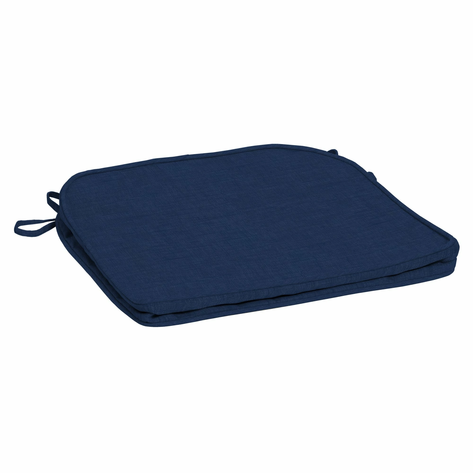Promo ๐ Arden Selections ProFoam 19 X 20 In Outdoor Rounded Back Seat Cushion Cover Sapphire Aurora Blue Stripe ๐