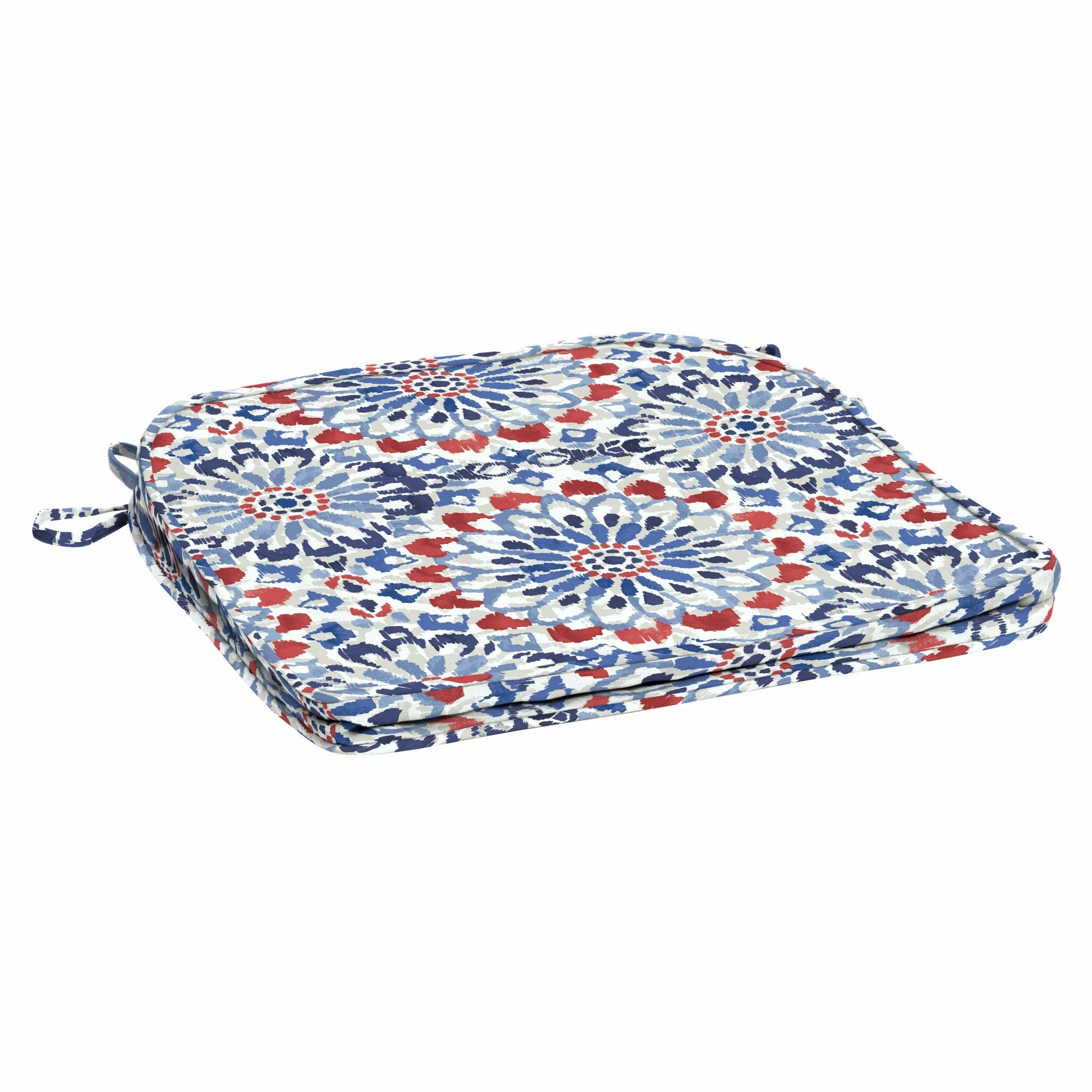 Promo ๐ Arden Selections ProFoam 19 X 20 In Outdoor Rounded Back Seat Cushion Cover Sapphire Aurora Blue Stripe ๐ - Image 7