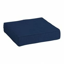 Cheap 😍 Arden Selections ProFoam 24 X 24 In Outdoor Deep Seat Bottom Navy Palmira Paisley 😀