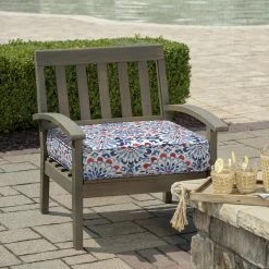 Cheap ๐ Arden Selections ProFoam 24 X 24 In Outdoor Deep Seat Bottom Navy Palmira Paisley ๐ 25 Cheap ๐ Arden Selections ProFoam 24 X 24 In Outdoor Deep Seat Bottom Navy Palmira Paisley ๐ -Arden Selections Shop Arden Selections ProFoam 24 x 24 in Outdoor Deep Seat Bottom 9