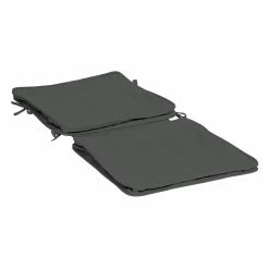 Best Pirce 🎁 Arden Selections ProFoam 40 X 20 In Outdoor Dining Chair Cushion Cover Slate Grey 💯 -Arden Selections Shop Arden Selections ProFoam 40 x 20 in Outdoor Dining Chair Cushion Cover 25