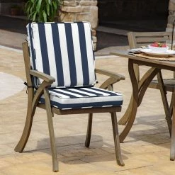 Brand new โ Arden Selections ProFoam 40 X 20 In Outdoor Dining Chair Cushion Cover Sapphire Aurora Blue Stripe ๐ 24 Brand new โ Arden Selections ProFoam 40 X 20 In Outdoor Dining Chair Cushion Cover Sapphire Aurora Blue Stripe ๐ -Arden Selections Shop Arden Selections ProFoam 40 x 20 in Outdoor Dining Chair Cushion Cover 9