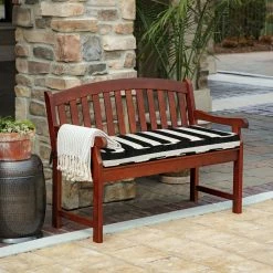 Top 10 👏 Arden Selections ProFoam 46-inch Acrylic Fabric Outdoor Bench Cushion - 18 L X 46 W X 3.5 H In Classic Navy Blue 😉 -Arden Selections Shop Arden Selections ProFoam Acrylic Bench Cushion 10