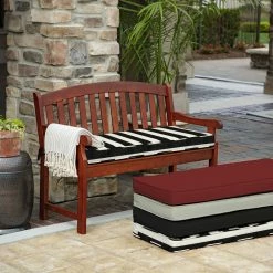 Top 10 👏 Arden Selections ProFoam 46-inch Acrylic Fabric Outdoor Bench Cushion - 18 L X 46 W X 3.5 H In Classic Navy Blue 😉 -Arden Selections Shop Arden Selections ProFoam Acrylic Bench Cushion 12