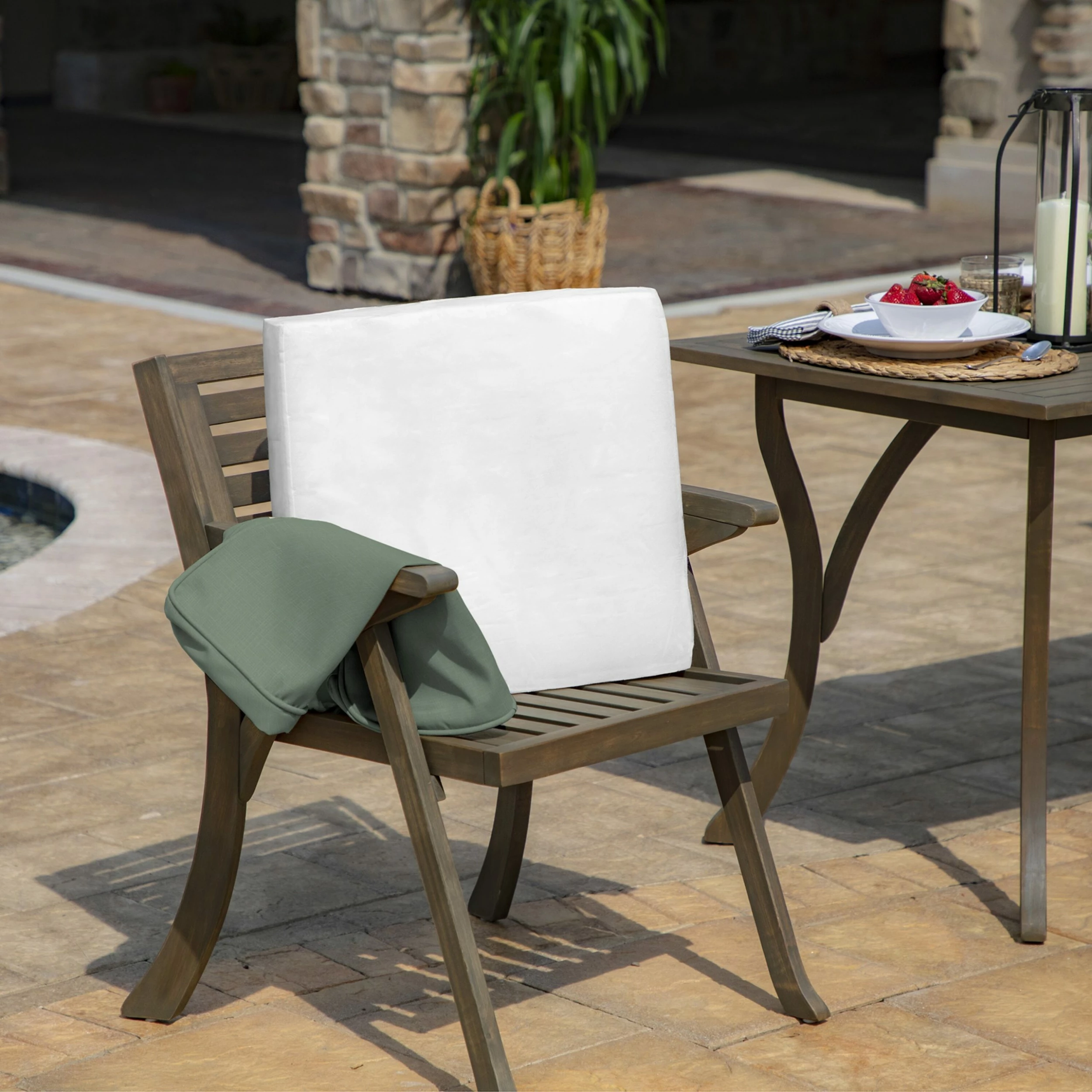 Best Sale 🌟 Arden Selections ProFoam Essentials Outdoor Seat Cushion 20 X 20 French Blue Texture 🤩 12 Best Sale 🌟 Arden Selections ProFoam Essentials Outdoor Seat Cushion 20 X 20 French Blue Texture 🤩 - Image 12