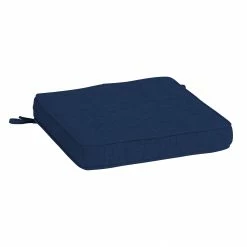 Outlet 🔔 Arden Selections ProFoam Outdoor Dining Seat Cushion Clark Blue 🌟