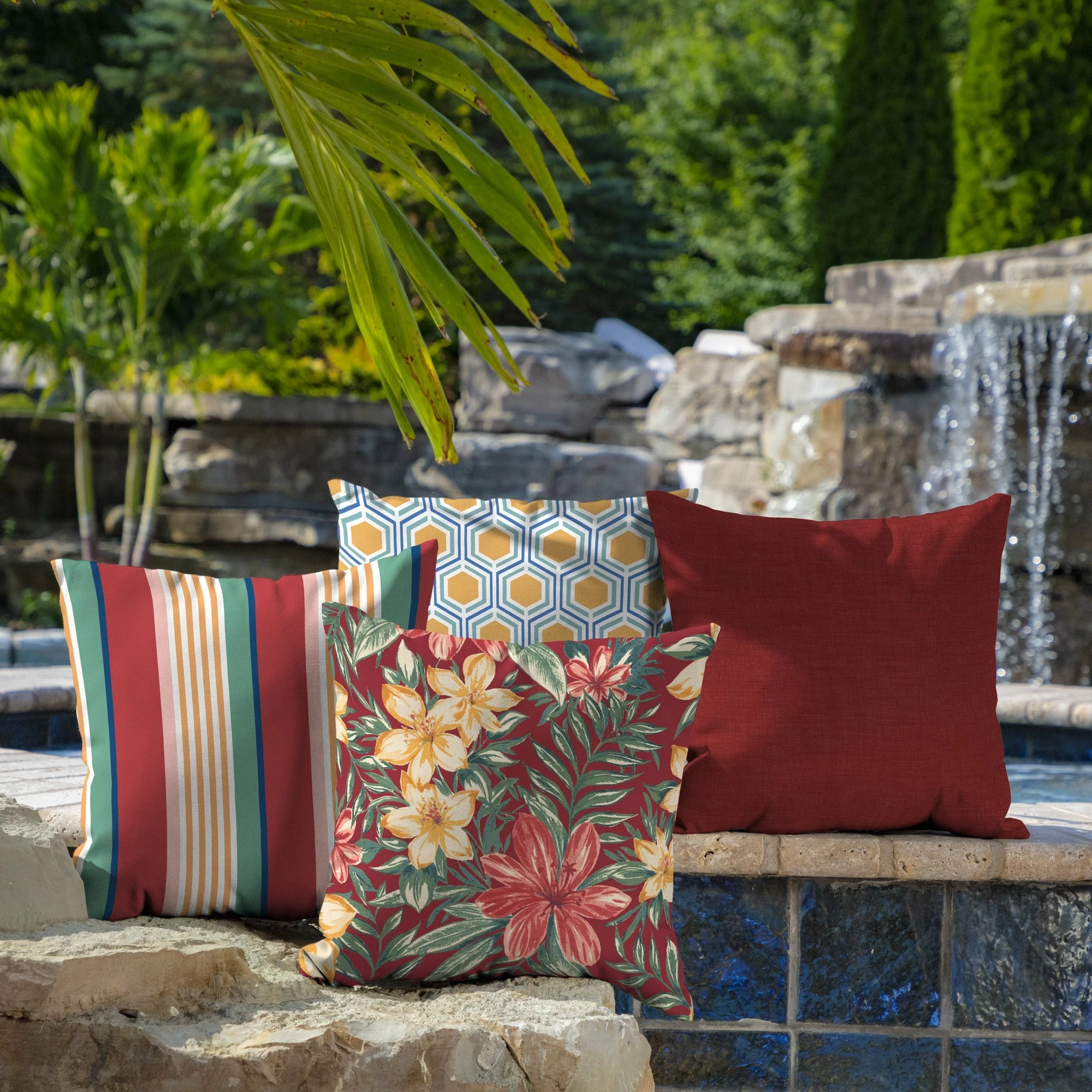 Buy ๐ฅ Arden Selections Ruby Clarissa Tropical Outdoor Square Pillow (2-Pack) - 16" W X 16" D ๐ 5 Buy ๐ฅ Arden Selections Ruby Clarissa Tropical Outdoor Square Pillow (2-Pack) - 16" W X 16" D ๐ - Image 5