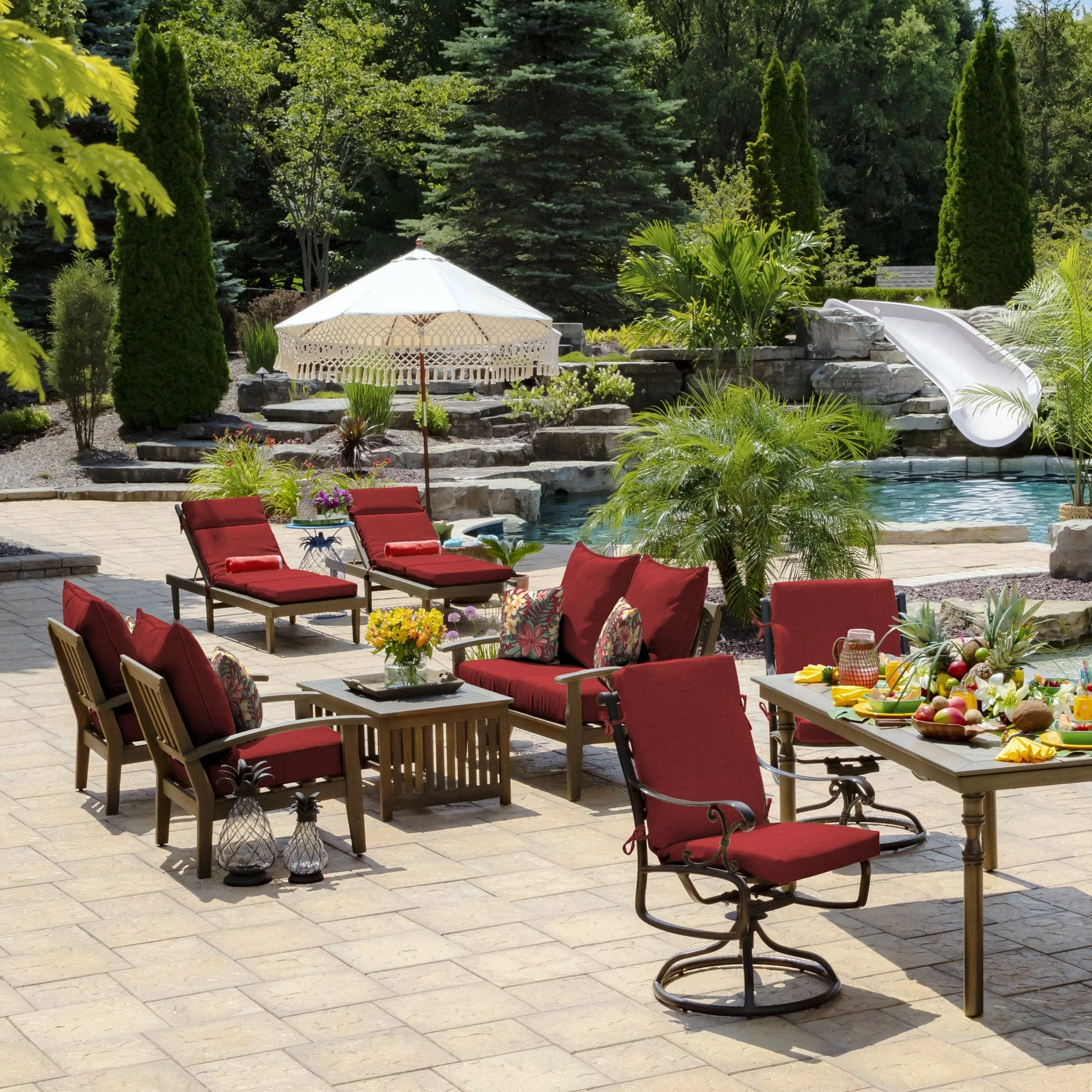 Buy ๐ฅ Arden Selections Ruby Clarissa Tropical Outdoor Square Pillow (2-Pack) - 16" W X 16" D ๐ 7 Buy ๐ฅ Arden Selections Ruby Clarissa Tropical Outdoor Square Pillow (2-Pack) - 16" W X 16" D ๐ - Image 7