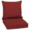 Brand new 😍 Arden Selections Leala Ruby Red Outdoor Deep Seat Cushion Set - 24 W X 24 D In. 👍