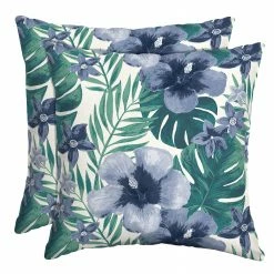 Brand new ๐ Arden Selections Salome Tropical Outdoor Throw Pillow, 2 Pack - 16" W X 16" L โค๏ธ