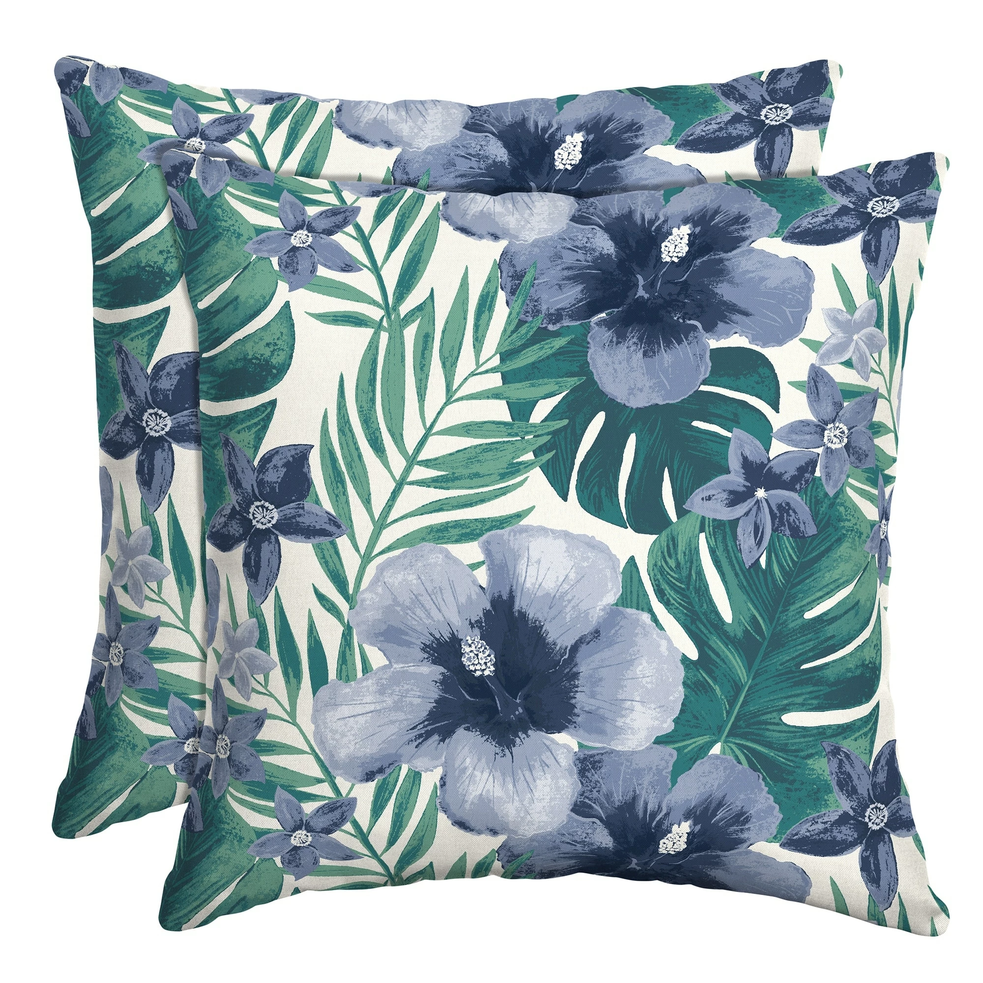 Brand new ๐ Arden Selections Salome Tropical Outdoor Throw Pillow, 2 Pack - 16" W X 16" L โค๏ธ 1 Brand new ๐ Arden Selections Salome Tropical Outdoor Throw Pillow, 2 Pack - 16" W X 16" L โค๏ธ