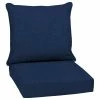 Outlet 🌟 Arden Selections Sapphire Blue Leala Outdoor Deep Seat Cushion Set - 24 W X 24 D In. 🤩