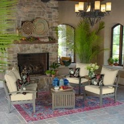 Discount 🤩 Arden Selections Splash Outdoor Dining Chair Cushion Sapphire Blue Leala Stripe 🧨 27 Discount 🤩 Arden Selections Splash Outdoor Dining Chair Cushion Sapphire Blue Leala Stripe 🧨 -Arden Selections Shop Arden Selections Splash Outdoor High Back Dining Chair Cushion 3