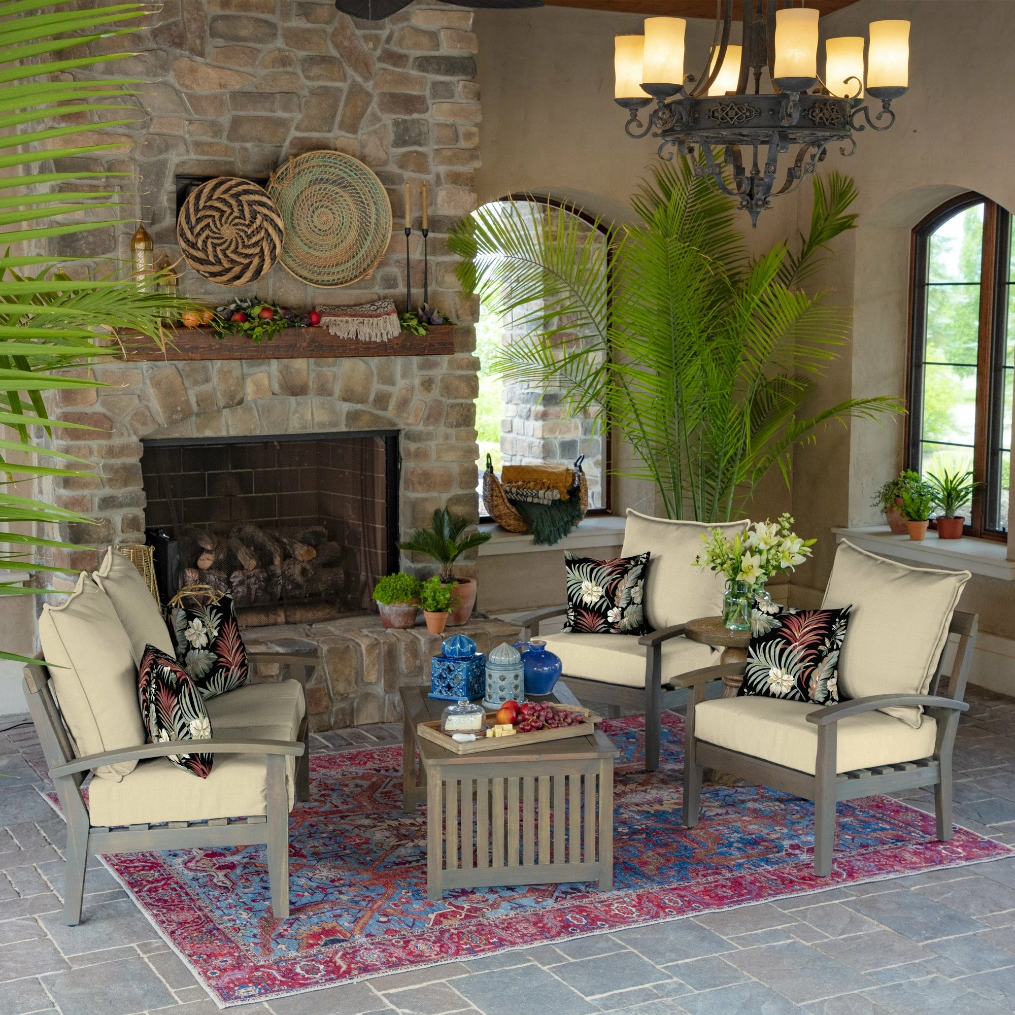 Discount 🤩 Arden Selections Splash Outdoor Dining Chair Cushion Sapphire Blue Leala Stripe 🧨 13 Discount 🤩 Arden Selections Splash Outdoor Dining Chair Cushion Sapphire Blue Leala Stripe 🧨 - Image 13