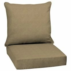 Coupon โ Arden Selections Tan Hamilton Outdoor Deep Seat Cushion Set - 24 W X 24 D In. ๐งจ