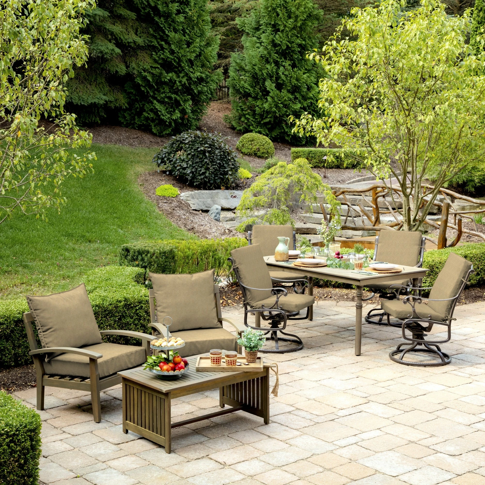 Coupon โ Arden Selections Tan Hamilton Outdoor Deep Seat Cushion Set - 24 W X 24 D In. ๐งจ 7 Coupon โ Arden Selections Tan Hamilton Outdoor Deep Seat Cushion Set - 24 W X 24 D In. ๐งจ - Image 7