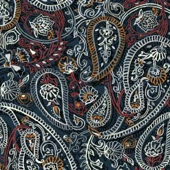 Best Pirce 🎁 Prell Paisley Outdoor 24-inch Conversation Set Cushion By Arden Selections - 24 (L) X 24 (W) X 5.75 (H) ⭐ -Arden Selections Shop Prell Paisley Outdoor 24 inch Conversation Set Cushion by Havenside Home 3